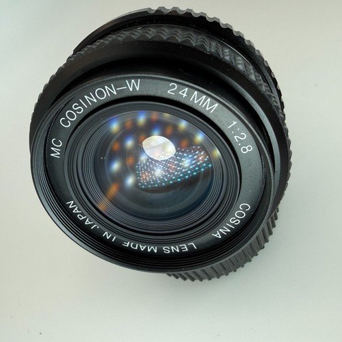 Cosina cosinon 24mm f2 8 - cosina, cosinon-w