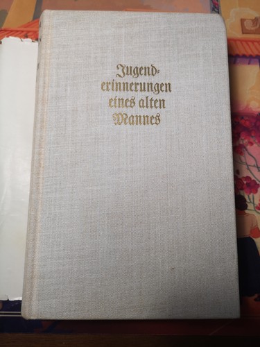 Jugenderinnerungen eines alten