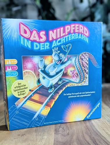 Das nilpferd der achterbahn - nilpferd, in