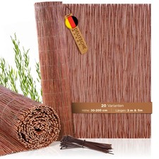 Weidenmatte Sichtschutz Matte