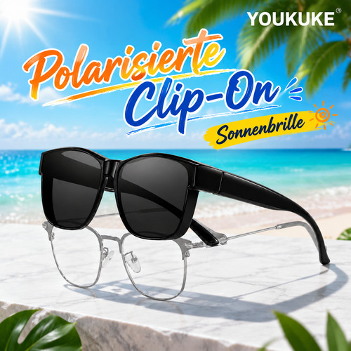 überbrille clip polarisiert - clip,