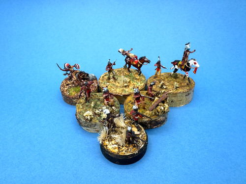 Figuren sioux indianer - 1:72,