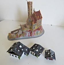 Burg Schloss mit Felsen und 3