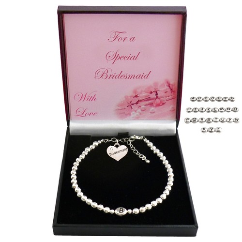 Silber perlen armband mit - silber,