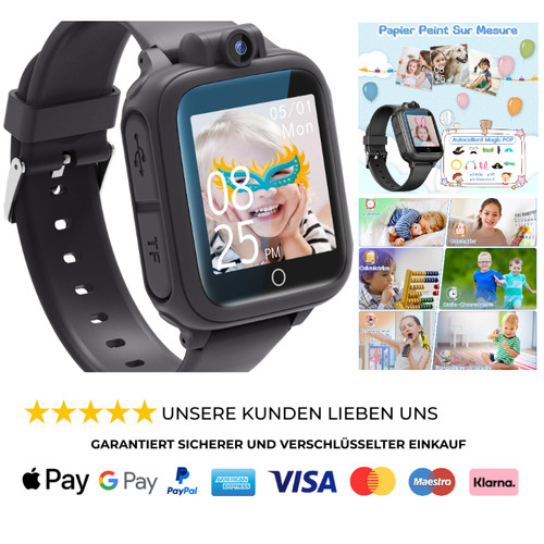 Kindersmartwatch mit grad - 90,