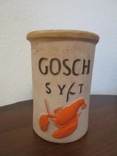 Gosch Weinkühler Sylt Terrakotta Flaschenkühler Küche Deko Hummer