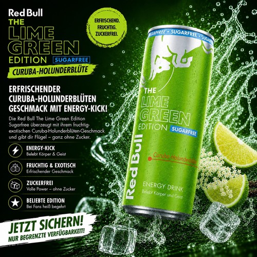 Red bull green edition - green,