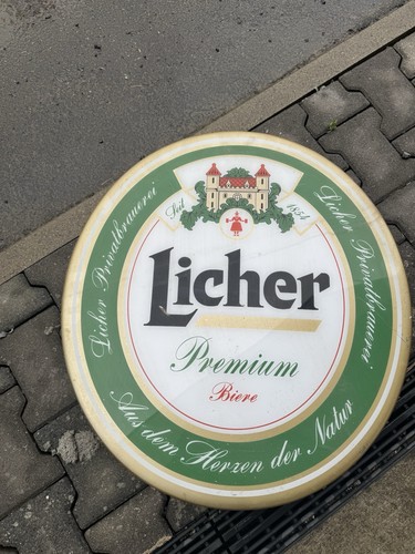 Licher brauerei werbeleuchte - licher,