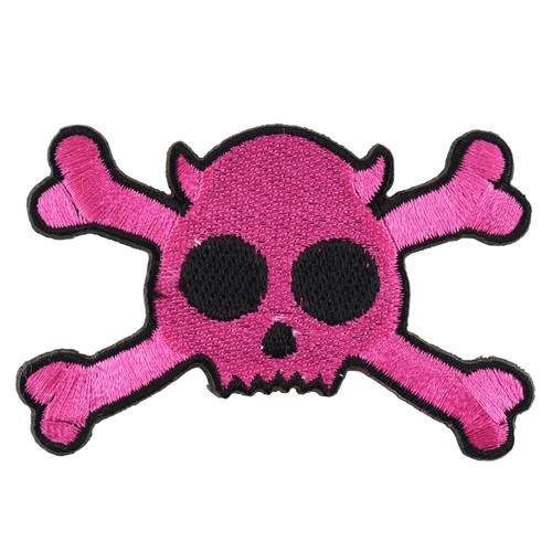 Aufnäher totenkopf teufel - aufnäher,