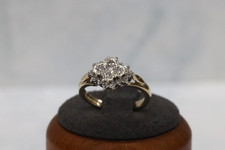 Cluster diamantring kt - cluster-diamantring, 9