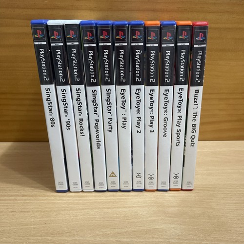 Ps2 singstar eyetoy - ps2,