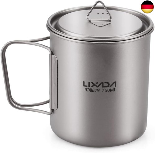 Lixada titanium cup - titanium, pot