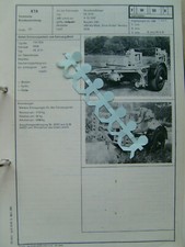 LKW IFA Anhänger HL 31 91 Werdau 1981 DDR KFZ-Brief KTA Vorlage f. Zulassung