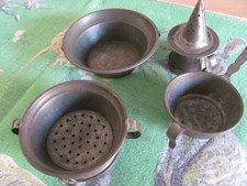 Puppengeschirr Blech 4 Teile