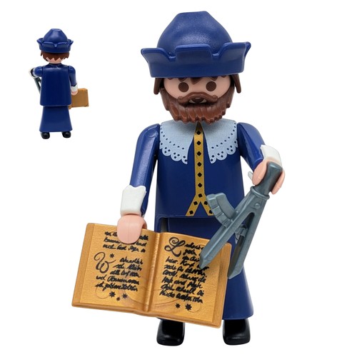 Playmobil figur schreiber blau - playmobil,