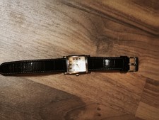 Schöne Schwarze Magnum Armbanduhr/Die Zeit/Retro/Leder Armband/Vintage