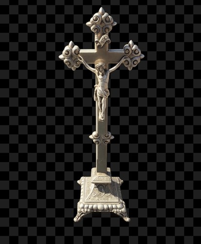Antikes kruzifix standkreuz - antikes,