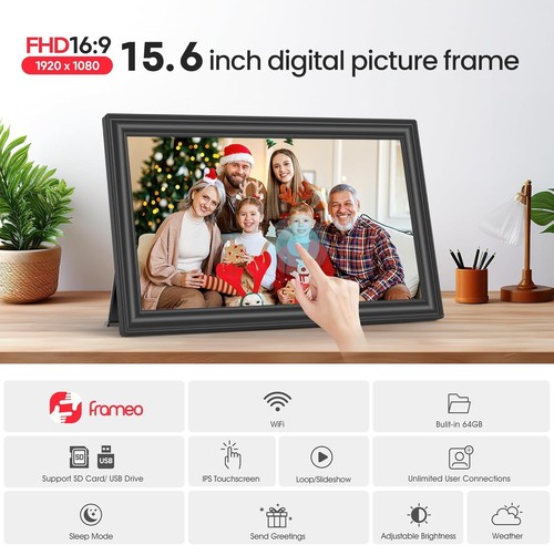 64gb frameo digitaler - 64gb, 15,6"