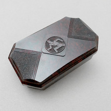 leine Dose WW II Deckeldose Seifendose Bakelit Dose Motiv Atlet Läufer Sprinter