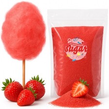 1 Kg Aromazucker Erdbeer Rot