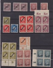 Deutsches Reich Dienstmarken Lot** dabei 4er Blöcke  , Postfrisch   (127)