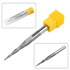 2-Flöte, Schaftfräser Hartholz Eisen konisch Kugelfräser Kegel Zubehör