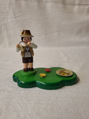 Kerzenhalter mit musikant - kerzenhalter,