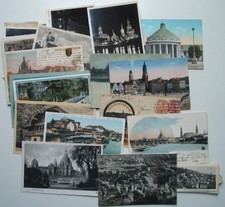 Dresden - Konvolut von 20 meist alten Karten, Hygiene Ausstellung 1911, Leporell