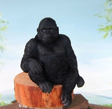Sitzender Gorilla H:32cm Figur