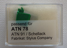 ATN 78 Schellack Diamant Nadel für Audio Technica AT / ATN 91 - Dual DN 239