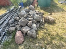 Große Steine für Steingarten Oder Teich