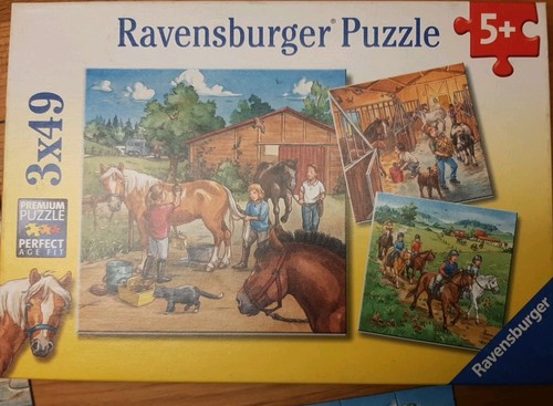 Ravensburger reiterhof puzzle - ravensburger,