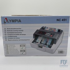Olympia NC 451 Geldzählmaschine & Geldscheinprüfer Falschgeldprüfer für alle Ban