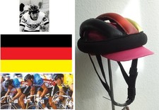 Sturzkappe 58-59 Sturzring 35 Echtleder danish helmet  