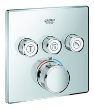 Grohe Grohtherm SmartControl Thermostat mit 3 Absperrventilen Design... 29126000