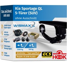 ANHÄNGERKUPPLUNG für Kia