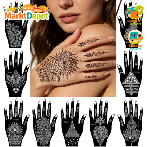 Henna tattoo vorlagen - tattoo,