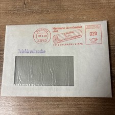 Briefumschlag Sylbach / Lippe 