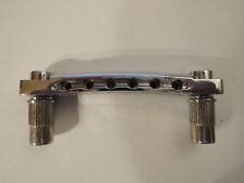 Les Paul Guitar Bridge Tailpiece Tob Bar  komplett Chrome Stahl Einschl. Hüls