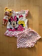 Mädchen Minnie Maus Sommer Set Gr. 80-86