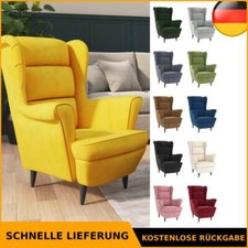 Sessel Relaxsessel Fernsehsessel Loungesessel Ruhesessel Ohrensessel Samt vidaXL