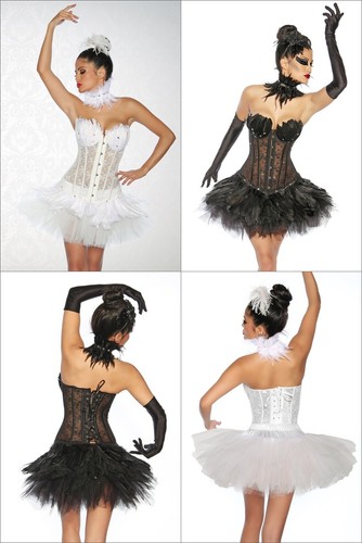 Kostüm black swan - swan, /