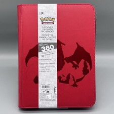 Ultra Pro - 9er Pro Binder - Pokémon Charizard Design - 360 Karten - NEU