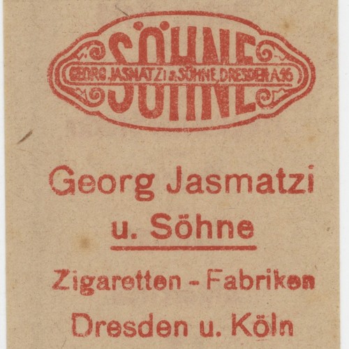 Jasmatzi zigarettenfabrik - jasmatzi,