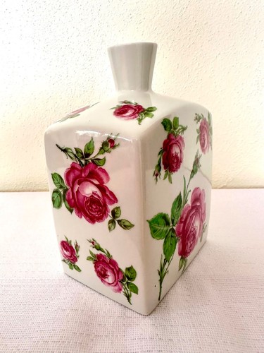Retro porzellan vase sgrafo - porzellan,