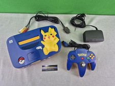 N64 Nintendo 64 Pikachu Edition PAL + Controller Pikachu Edition Fast Neuwertig!