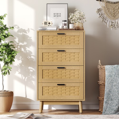 Rattan kommode mit - mit, 4