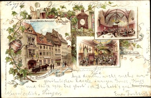 Vorläufer litho leipzig - vorläufer, in