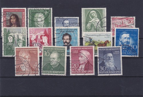 Brd gestempelt jahrgang 1949 - brd,