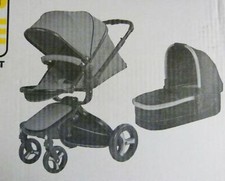 CHIC 4 BABY 165 35 Passo Kombi-Kinderwagen Kinderwagen mit Aufsatz rot NZ9